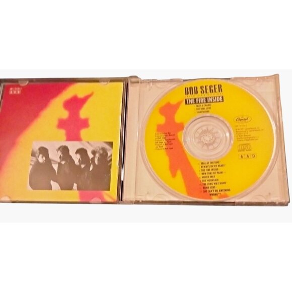 Bob Seger The Silver Bullet Band The Fire Inside CD Album - Picture 2 of 5